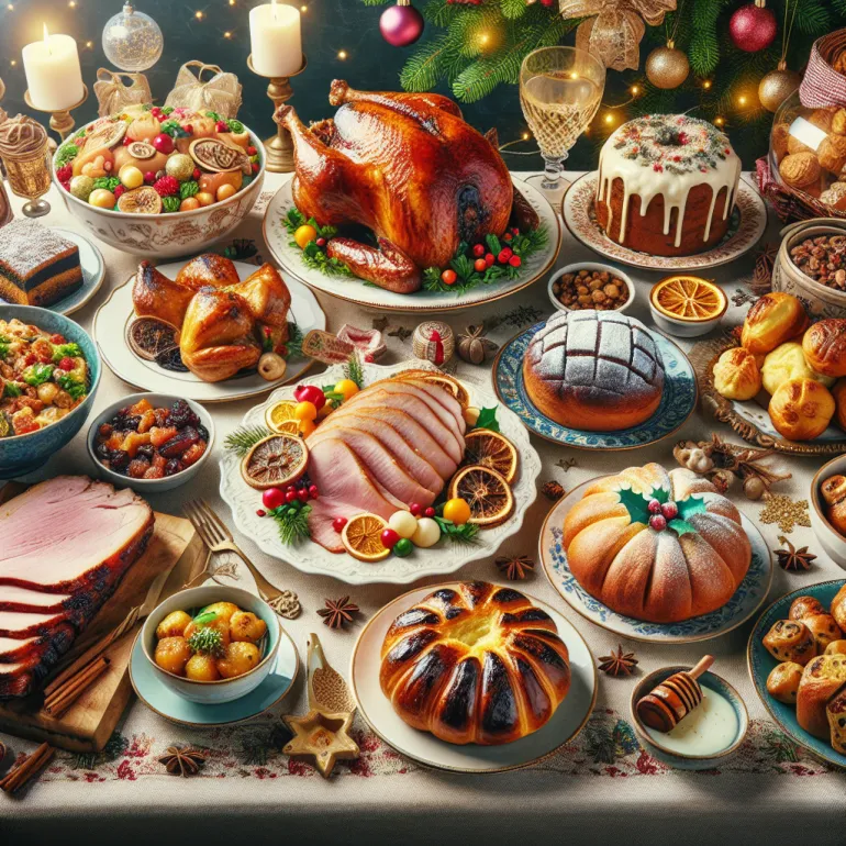 новогодние блюда разных стран