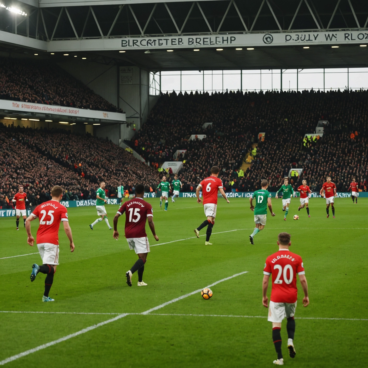 Захватывающий матч АПЛ: Бёрнли — Манчестер Юнайтед — 2:2