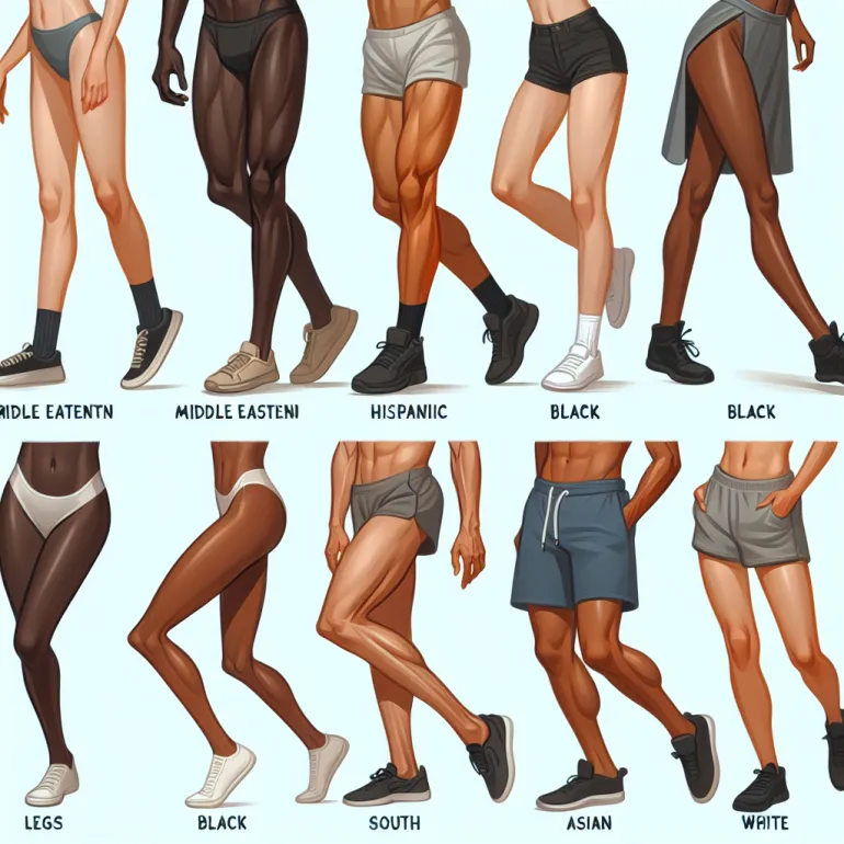 Красивые ноги: какие они?