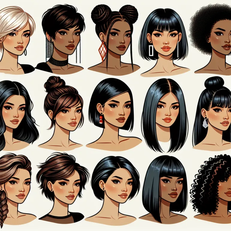 Женские прически 2000-х: Возвращение в эпоху гламура и экспериментов