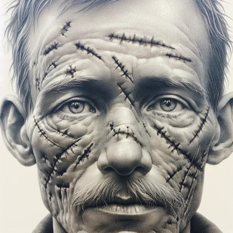 Шрамы на лице у мужчин: Влияние, Восприятие и Уход