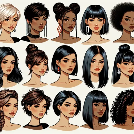 Женские прически 2000-х: Возвращение в эпоху гламура и экспериментов