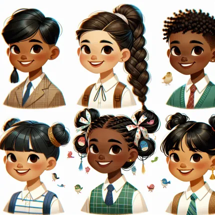 Прически для школы девочкам: стиль и удобство